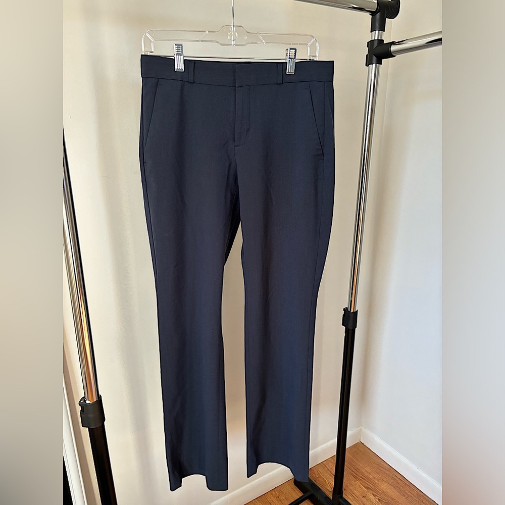 Banana Republic Logan Navy Work Pants